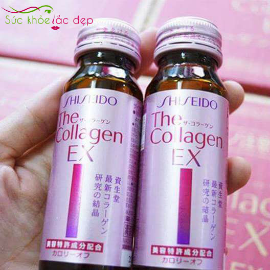 Nước uống shiseido the collagen ex cung cấp đầy đủ chất dinh dưỡng mà làn da cần