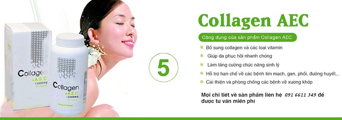 Tác dụng của Collagen AEC