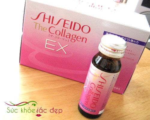 Nước uống Collagen Ex Shiseido  là thực phẩm chức năng không có khả năng chữa bệnh