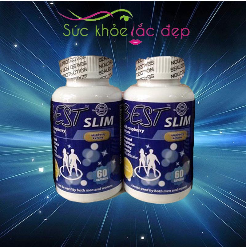 Viên giảm cân Best Slim UAS 60 viên- giảm cân an toàn hiệu quả