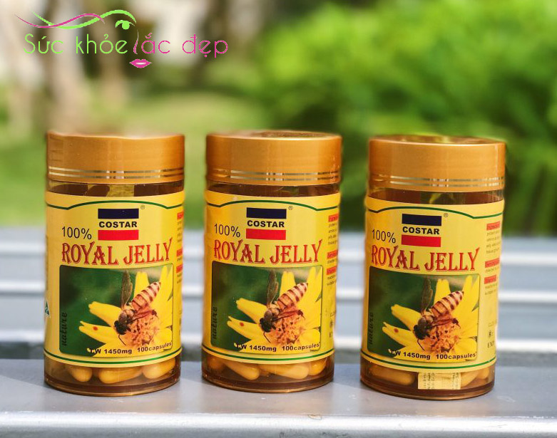 Sữa ong chúa Úc Costar Royal Jelly 1450mg 100 viên đem lại nhiều dưỡng chất cho cơ thể