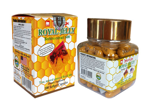 sữa ong chúa royal jelly của marlyn được xếp vào loại dược phẩm thượng hạng